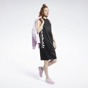 Reebok Meet You There Basketball Kleid Damen - Schwarz - DE 285-AUX